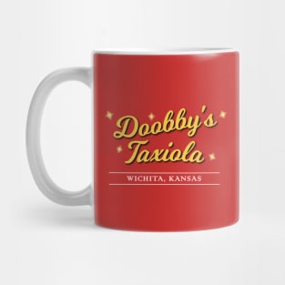 Doobby's Taxiola - Planes Trains and Automobiles Mug